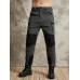 Men Outdoor Hit Patchwork Multi Pocket Buttons Velcros Details Ajustable Cuff Cargo Pants